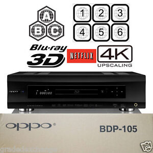 multi region dvd players best buy on OPPO Digital BDP 105 Multi Region Code Free 3D Blu Ray Player 4K ...