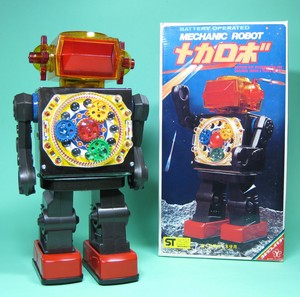 ORIGINAL YONEZAWA MECHANIC ROBOT ROBOTER MADE IN JAPAN + ORIG. BOX ...