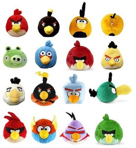 Official Angry Bird Soft Toys -Original, Rio Bird, Space Bird & New Assortment!! | eBay