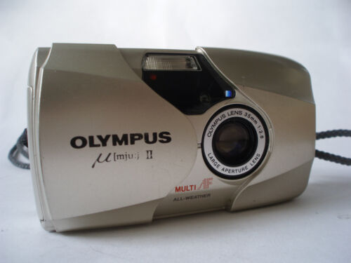 Olympus MJU II 2 35mm Film Camera Epic Stylus II f2.8 Fast Lens in Cameras & Photo, Film Photography, Film Cameras | eBay