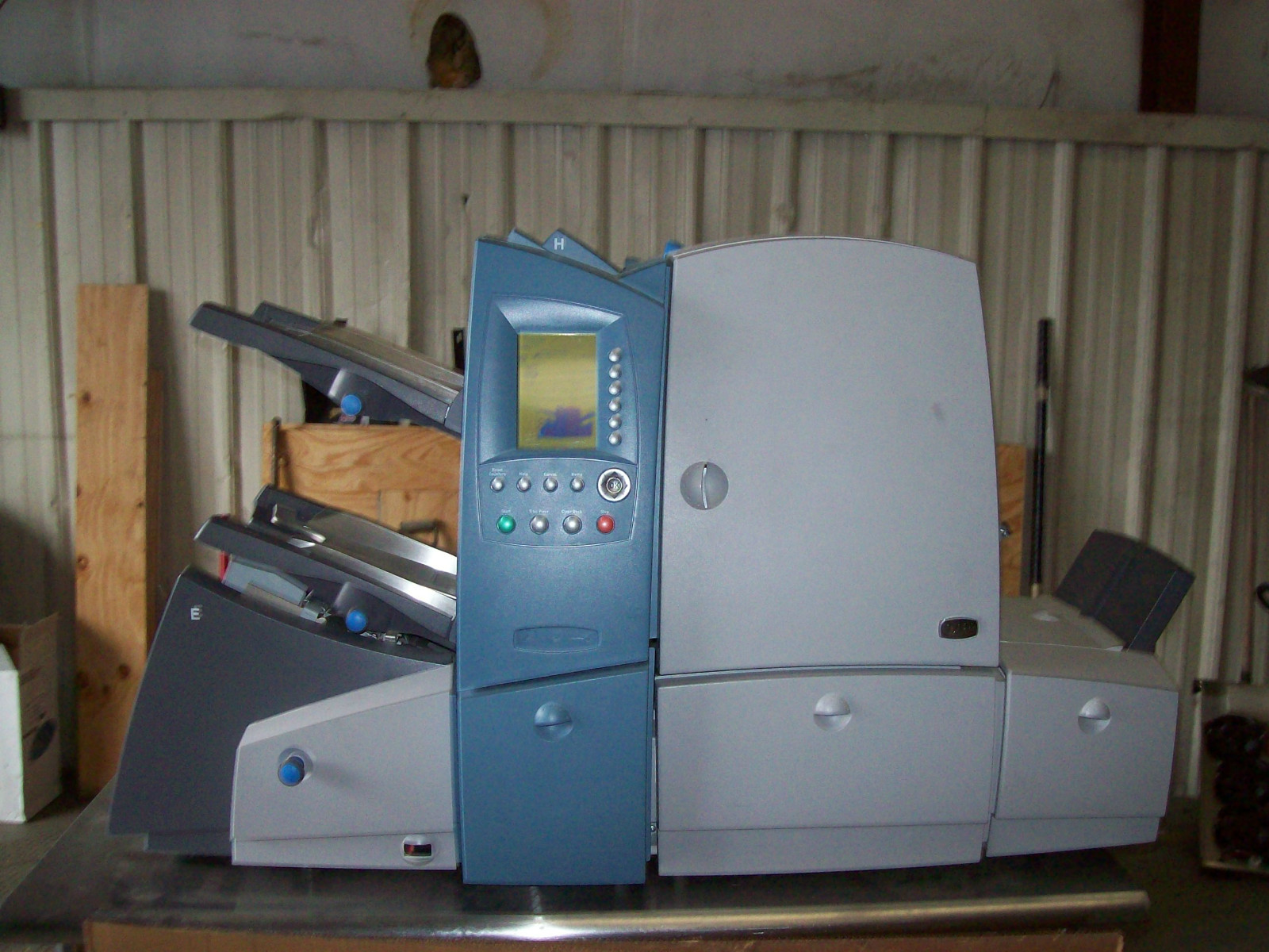 PITNEY BOWES DI500 DOCUMENT INSERTING SYSTEM FOLDER / INSERTER w/ POWER