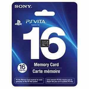 PS Vita 16 GB 16GB Memory Card New Playstation System Sealed Genuine 24 HR Ship! in Consumer Electronics, Gadgets & Other Electronics, Other | eBay