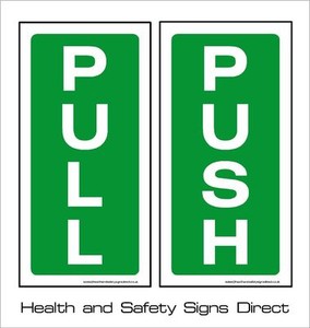 Pull Sticker