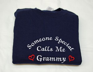 Grandma Sweatshirts - Let's Get Personal - Custom Embroidery