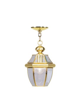 Polished Brass Outdoor Lighting Livex Exterior Porch Light 2152 02 ...