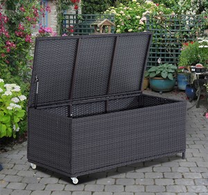gartenmöbel rattan hell