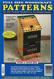  Potato-Onion-Kitchen-Storage-Box-Bins-Woodworking-Plans-/190642388773
