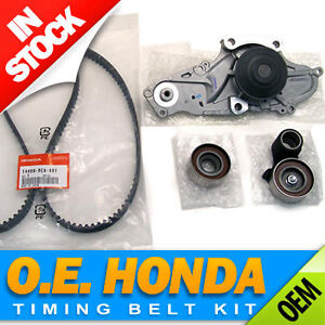 Acura  Parts on Belt Water Pump Kit Honda Acura V6 Genuine Oem Factory Parts   Ebay