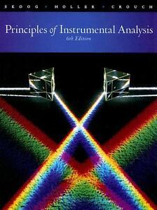 Principles of Instrumental Analysis Douglas A. Skoog, F. James Holler and Stanley R. Crouch