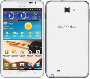 RB Samsung Galaxy Note LTE SGH-I717 - Ceramic White (AT&T) Smartphone (B)