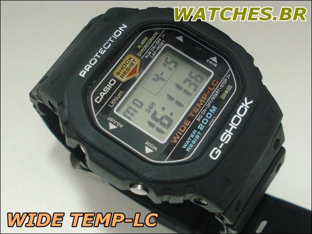 g shock temperature range