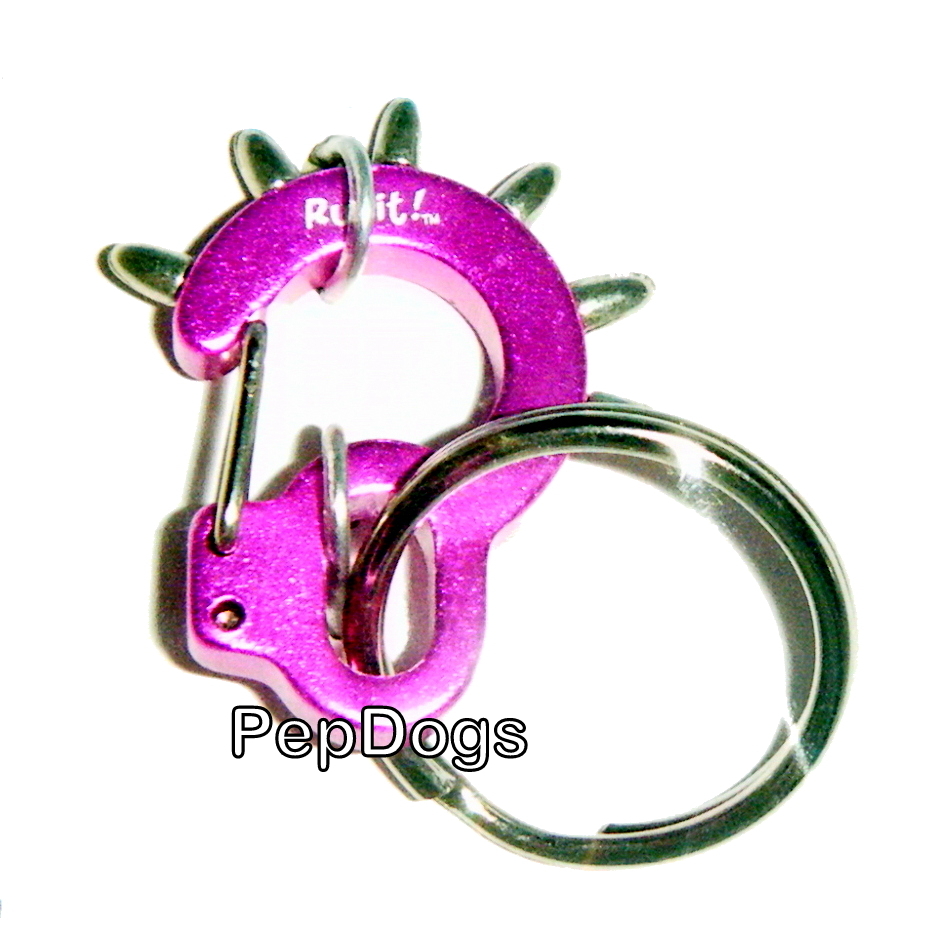 RUBIT Dog Pet Tag CLIP Quick Release Dog ID Tag Holder for Dog Collar