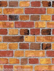 Textured Wallpaper on Red Brick Wallpaper Textured Brick Wall Sf084791 Sr026132   Ebay