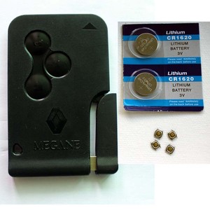  Megane Scenic Grand Scenic Key Card Case Blade Repair Kit 2 Battery