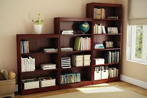 Royal Cherry Eco-Friendly Bookcase - Available in 3-Shelf 4-Shelf & 5-Shelf