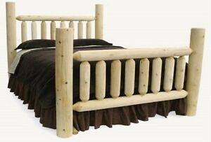 Rustic Log 5 pc Queen Bed Set - Complete Bedroom Set