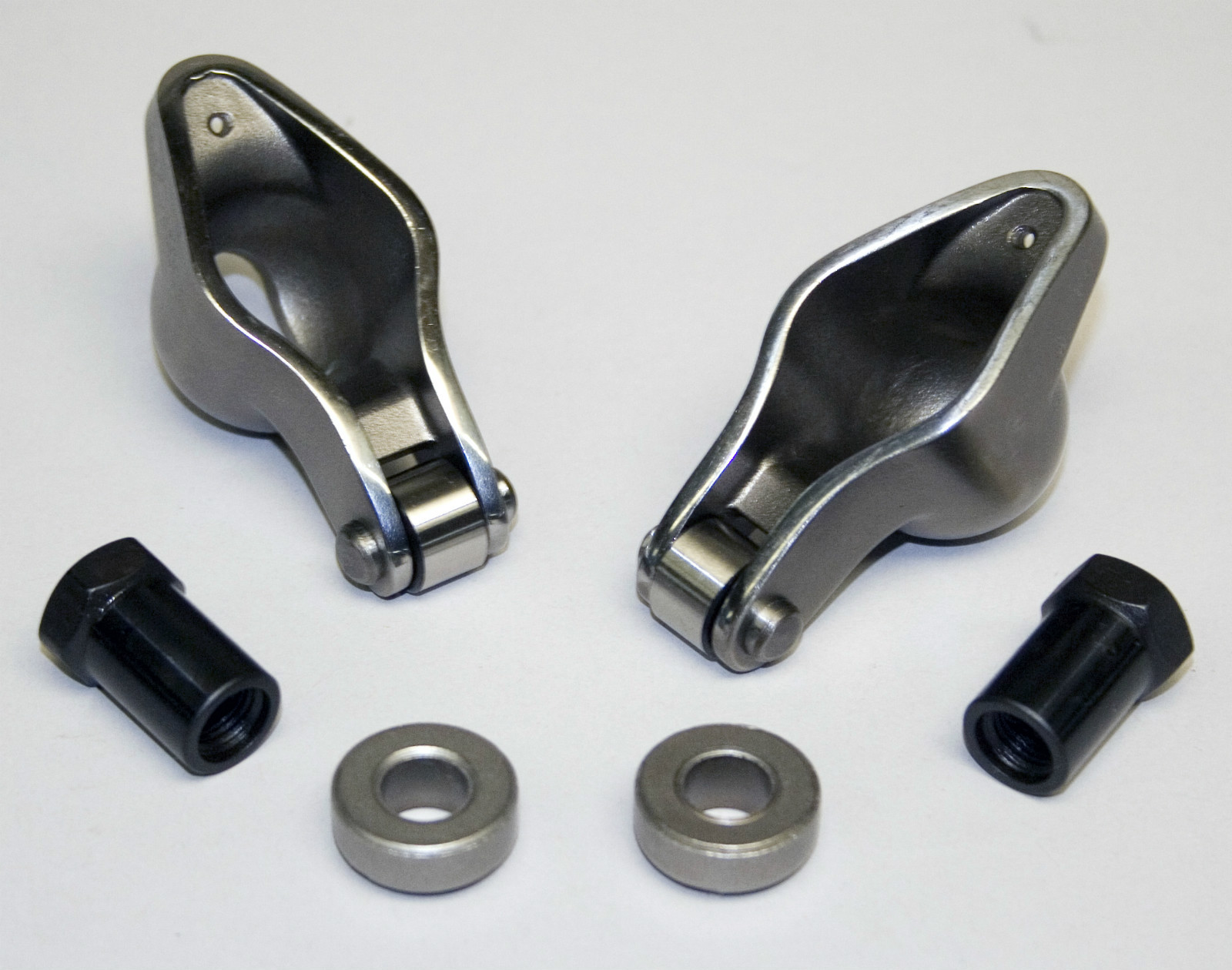 SBC Chevy Vortec SelfAligning Roller Tip Rocker Arms 1.52/1.6 Ratio 3/