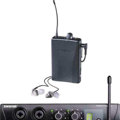 SHURE PSM200 WIRELESS PERSONAL IN EAR MONITORS IN PERFECT CONDITION in Musical Instruments & Gear, Pro Audio Equipment, Speakers & Monitors | eBay