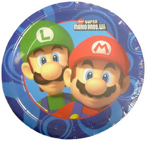 Super Mario Birthday Party Supplies on Super Mario Brothers Bros Birthday Party Decoration Decorations