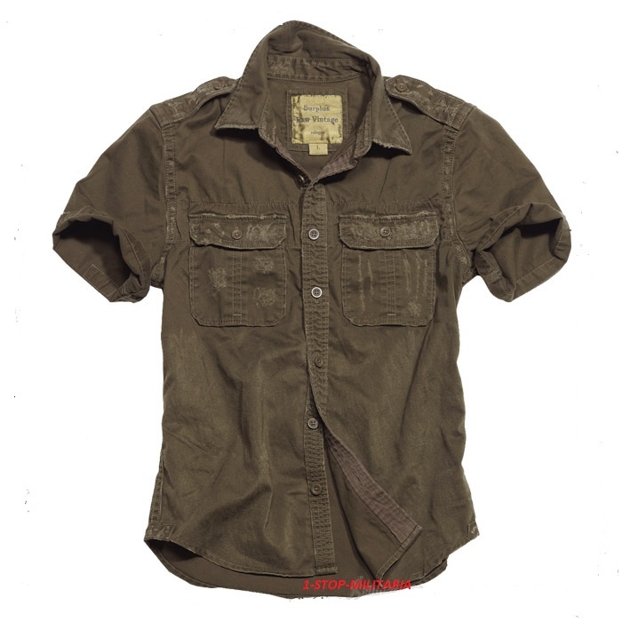 brown tactical shirt