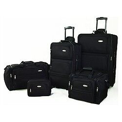 Samsonite 5 Piece Samsonite Nested Travel Luggage Set (Black) in Travel, Luggage | eBay