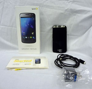 Samsung Galaxy Nexus 32GB Grey SPRINT Android Smartphone SPH-L700 Excellent