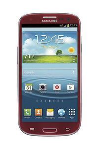 Samsung Galaxy S III SGH-I747 - 16GB - Garnet red (Unlocked) Smartphone