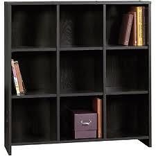 Sauder Beginnings Collection Organizer Bookcase, BLACK- WITH FREE SHIPPING
