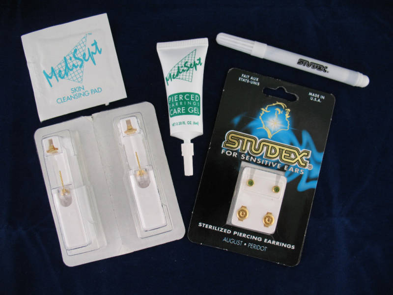Self EAR PIERCING Kit 4mm HEART w/Crystal + FREE Pair STERILIZED eBay Self EAR PIERCING Kit 4mm HEART w/Crystal + FREE Pair STERILIZED eBay