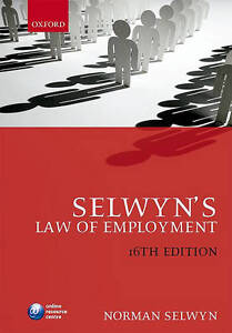 Law of Employment Norman M. Selwyn