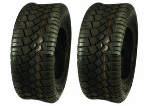 Set of 16x6.50-8 Turf Tires 4 Ply Tubless for Most Lawn Mowers Garden Tractors