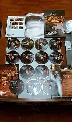 Shaun T Insanity Full 13 DVD Deluxe Set in Sporting Goods, Exercise & Fitness, Gym, Workout & Yoga | eBay