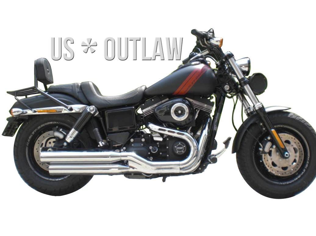 Sissy Bar schwarz Harley Fat Bob 1690 mit dem neuen Heck Baujahr 2014