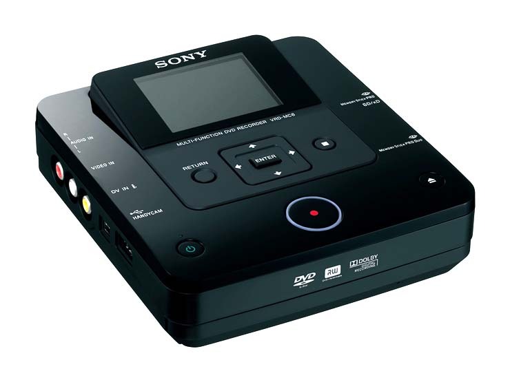 Sony DVD Recorder DVDirect VRD-MC6 DVD Burner w/ 2.7" Screen & AVCHD
