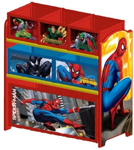 spiderman toy storage box