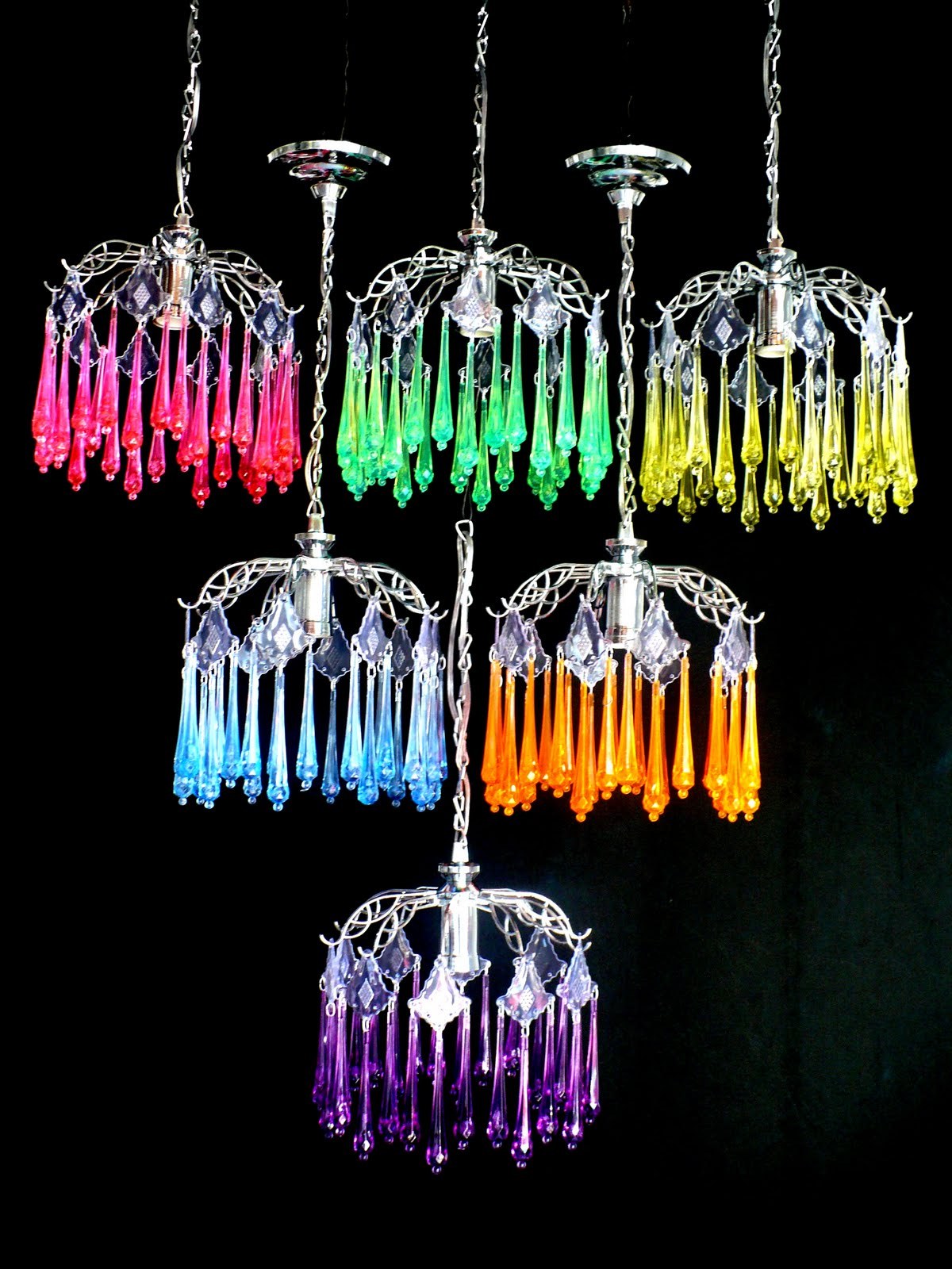 Star Chandeliers Lighting Chandeliers Drops 30 Acrylic Plastic eBay