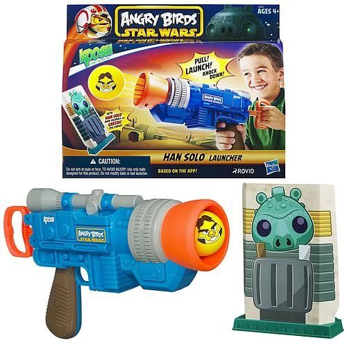 Star Wars Angry Birds Koosh Han Solo Blaster in Collectibles, Science Fiction & Horror, Star Wars | eBay