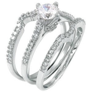 ... -Wedding-Set-size-6-CZ-Solitaire-Bridal-3-ring-Engagement-925-w06