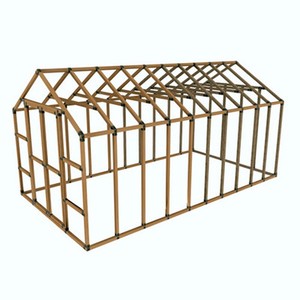 Details about Storage Shed Kit - 10X20 by E-Z Frames!