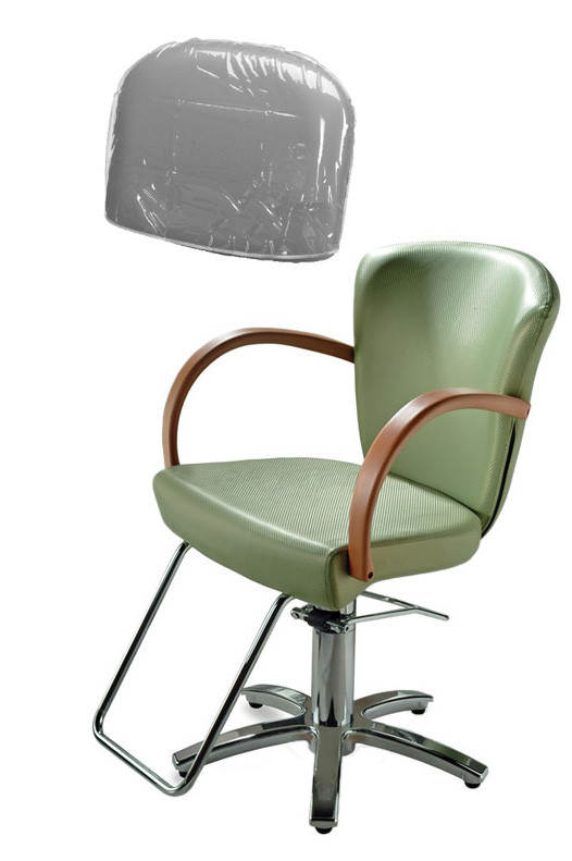 Takara Belmont Liu Salon Styling Chair Plastic Chair Back Cover Clear