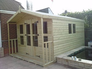 10X10 Shed with Porch