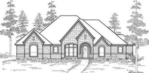 House Plans Texas on Texas Country Style House Plans 2690   Ebay