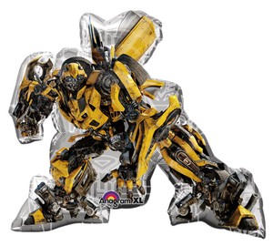 Transformers Birthday Party Ideas on Transformers 32  Balloons Supershape Birthday Autobots Bumble Bee Free