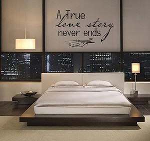 Bedroom Wall  on Bedroom Wall Vinyl Words Decal Home Decor Wall Art Sticker   Ebay