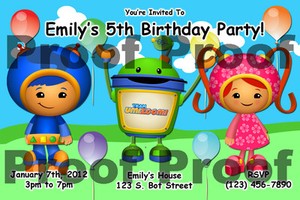 Team Umizoomi Birthday Party Supplies on Team Umizoomi Birthday Party Supplies On Team Umizoomi Birthday