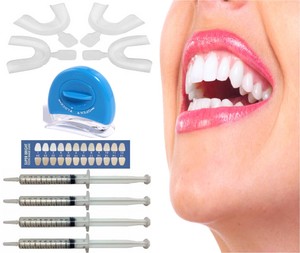 Teeth Whitening Bleaching 40cc Blue Laser LED White Light Home Kits 