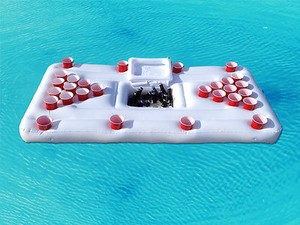 floating beer cooler for pool