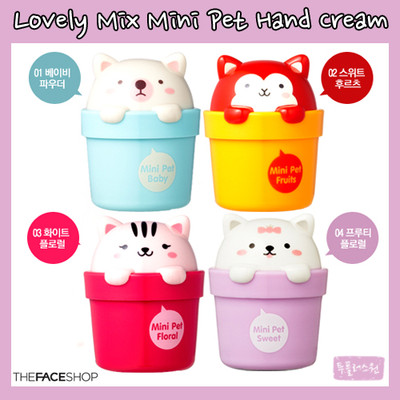 The face shop Mini Pet Hand Cream