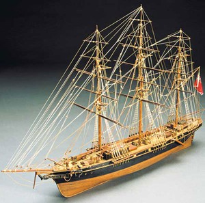  - The opponent of the Cutty Sark - Wooden Kit Mantua Sergal Boat
