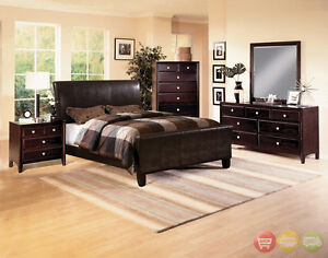 Tomas Queen Low Profile Upholstered Bed 6 Piece Bedroom Set Chest Incl. B6275